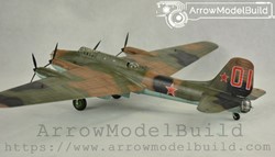 Picture of ArrowModelBuild Former Soviet Union pe-8 bomber Built & Painted 1/72 Model Kit