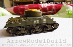 Picture of ArrowModelBuild Tank Transformation and Recoating M4 Sherman Built & Painted 1/72 Model Kit