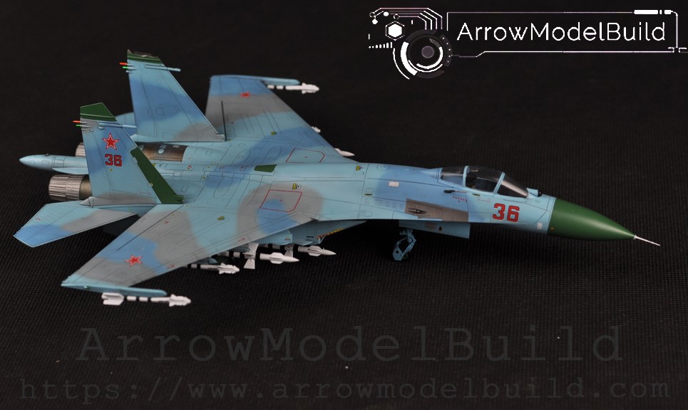 Picture of ArrowModelBuild Su-27 Su-27 Flanker Fighter Built & Painted 1/72 Model Kit