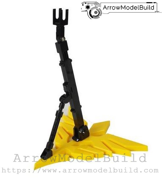 Picture of ArrowModelBuild Self Protection Sunny Yellow Universal Stand Built and Painted MG/HG/RG 1/100 1/144 Model Kit