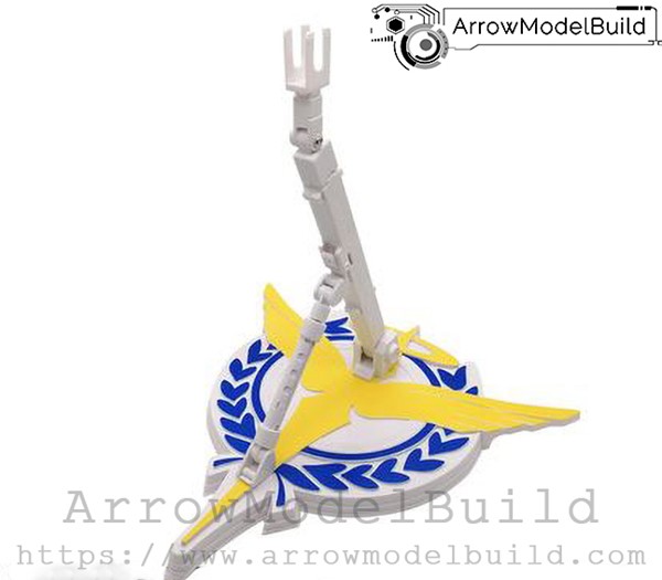 Picture of ArrowModelBuild Tianren Elegant White Universal Stand Built and Painted MG/HG/RG 1/100 1/144 Model Kit