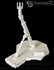 Picture of ArrowModelBuild Pearl White Universal Stand Built and Painted MG/HG/RG 1/100 1/144 Model Kit, Picture 1