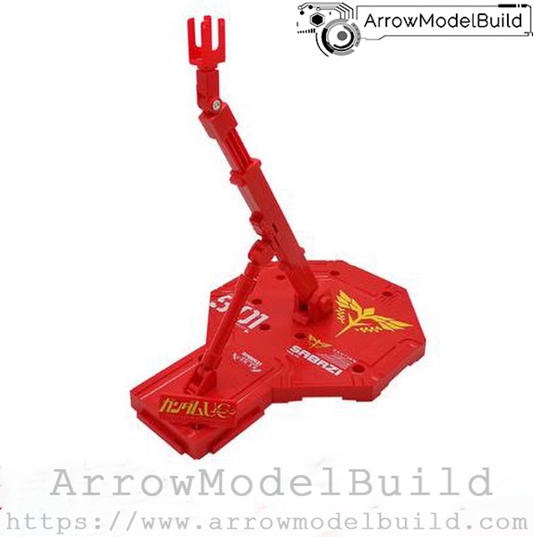 Picture of ArrowModelBuild Hot Red Universal Stand Built and Painted MG/HG/RG 1/100 1/144 Model Kit