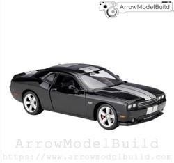 Picture of ArrowModelBuild Dodge Charger Challenger SRT (Black Snake) Built & Painted 1/24 Model Kit