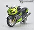Picture of ArrowModelBuild Tamiya Kawasaki ZZR 1400 Motorcycle Built & Painted 1/12 Model Kit, Picture 7