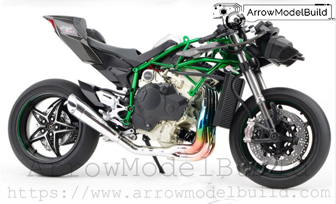 - Figure and Robot, Gundam, Military, Vehicle, Arrow, Model Build. ArrowModelBuild Kawasaki Ninja H2R Built & Painted 1/12 Model Kit