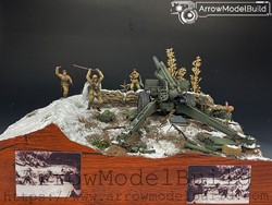 Picture of ArrowModelBuild Volunteers Counterattack Across The City Scene Built & Painted 1/35 Model Kit