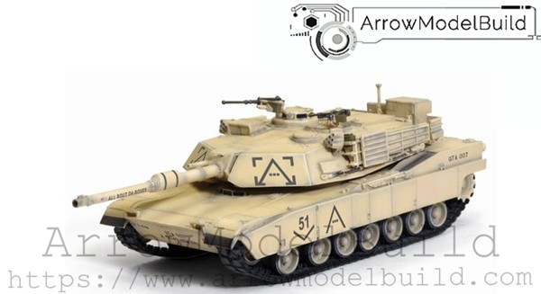 Picture of ArrowModelBuild M1A1 Abrams Main Battle Tank Built & Painted 1/72 Model Kit