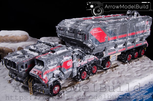 Picture of ArrowModelBuild Wandering Earth CN114-03 Box Transporter Built & Painted 1/100 Model Kit