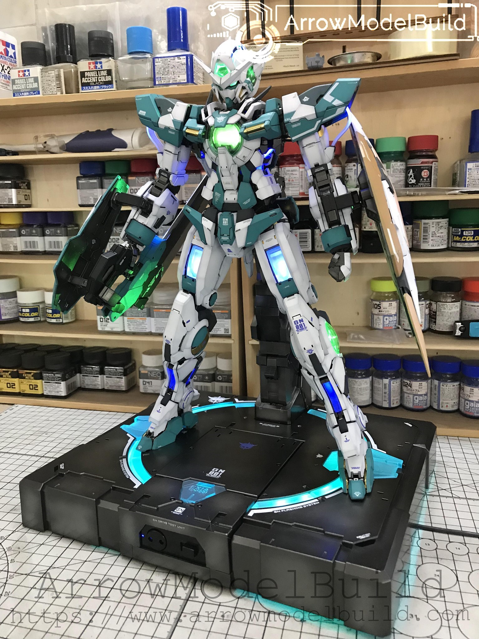 Picture of ArrowModelBuild Gundam Exia Built & Painted PG 1/60 Model Kit