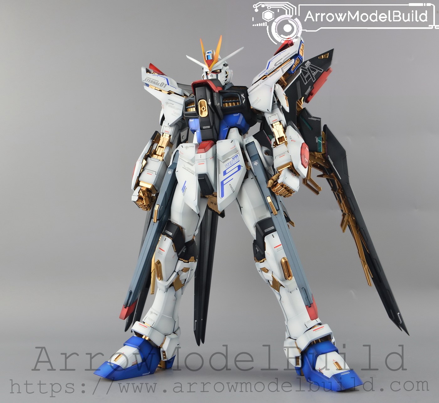 Picture of ArrowModelBuild Strike Freedom Gundam Built & Painted PG 1/60 Model Kit