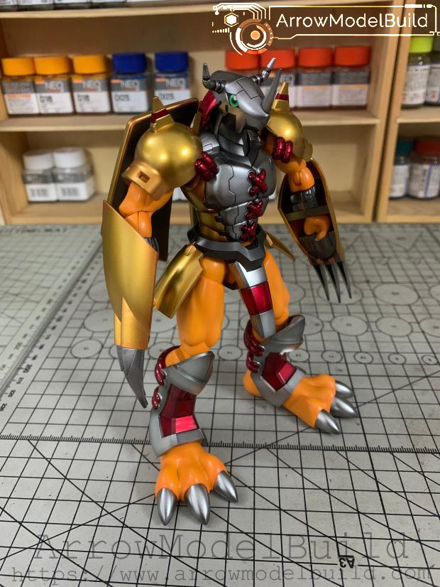 Picture of ArrowModelBuild WarGreymon Figure Rise Built & Painted Model Kit