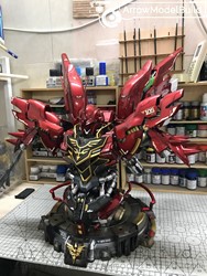 Picture of ArrowModelBuild Sinanju Head Chest with LED Built & Painted 1/35 Model Kit