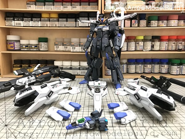 Picture of ArrowModelBuild FAZZ Gundam Built & Painted 1/100 Model Kit