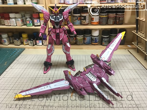 Picture of ArrowModelBuild Justice Gundam Built & Painted MG 1/100 Model Kit