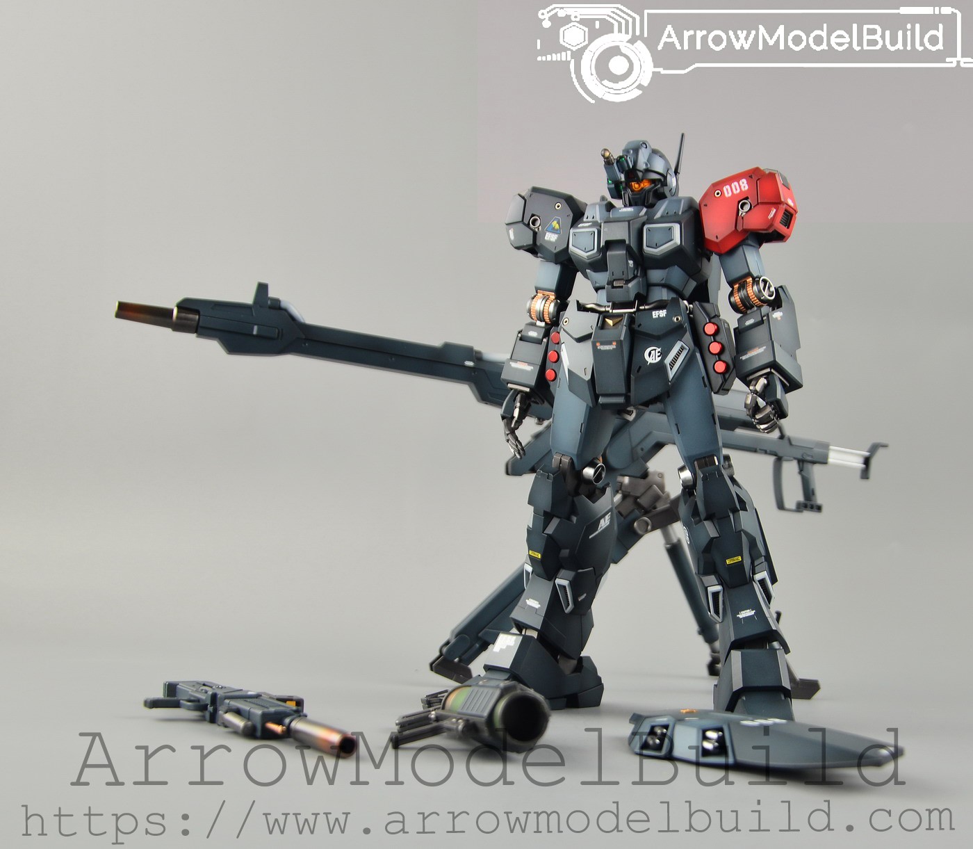 Picture of ArrowModelBuild Jesta (Shezarr Type, Team B&C) Built & Painted MG 1/100 Model Kit