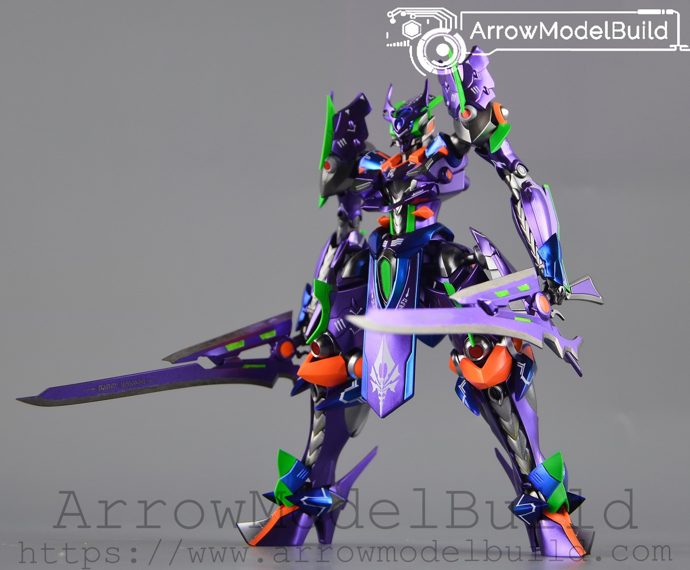 Picture of ArrowModelBuild Ikaruga (Metal Blue) Built & Painted Model Kit