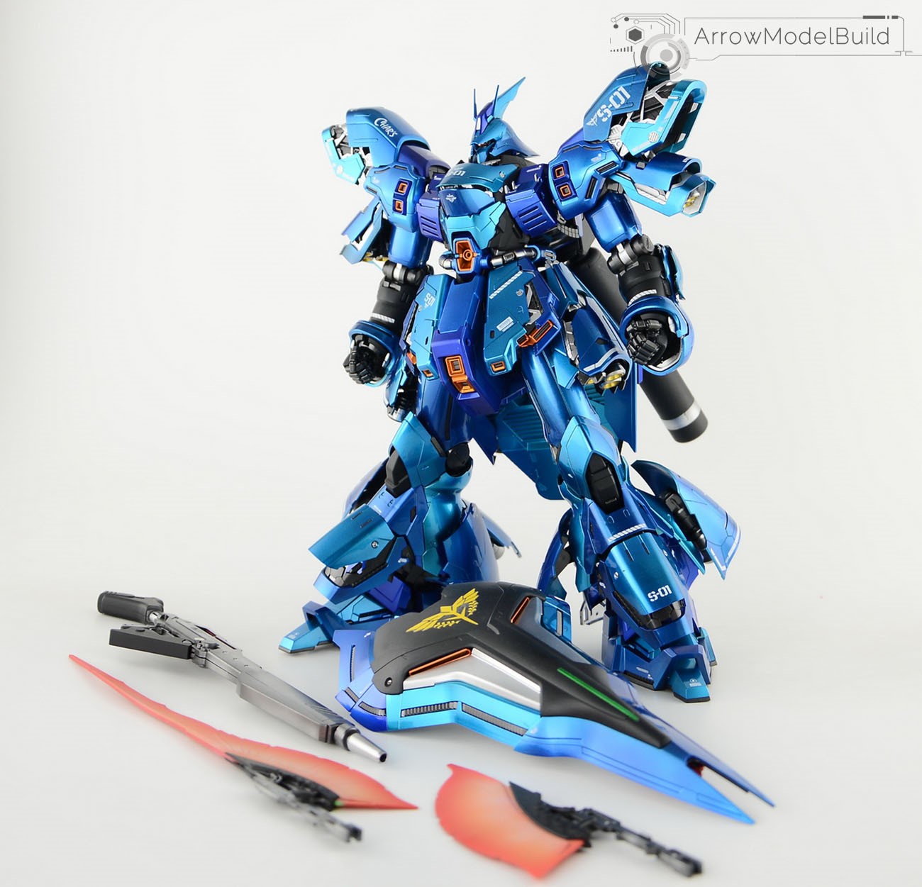 Picture of ArrowModelBuild Sazabi Ver.ka (Custom Blue) Built & Painted MG 1/100 Model Kit