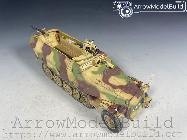 Picture of ArrowModelBuild Sd.Kfz. 251 Armored Vehicle with Night Vision Built & Painted 1/35 Model Kit