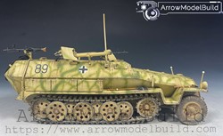 Picture of ArrowModelBuild Sd.Kfz. 251 Armored Vehicle Flammpanzerwagen Built & Painted 1/35 Model Kit