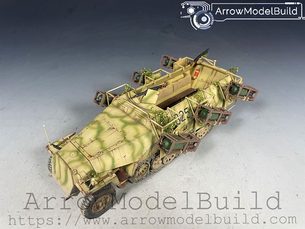 Picture of ArrowModelBuild Sd.Kfz. 251 Armored Vehicle Missile Launcher Built & Painted 1/35 Model Kit