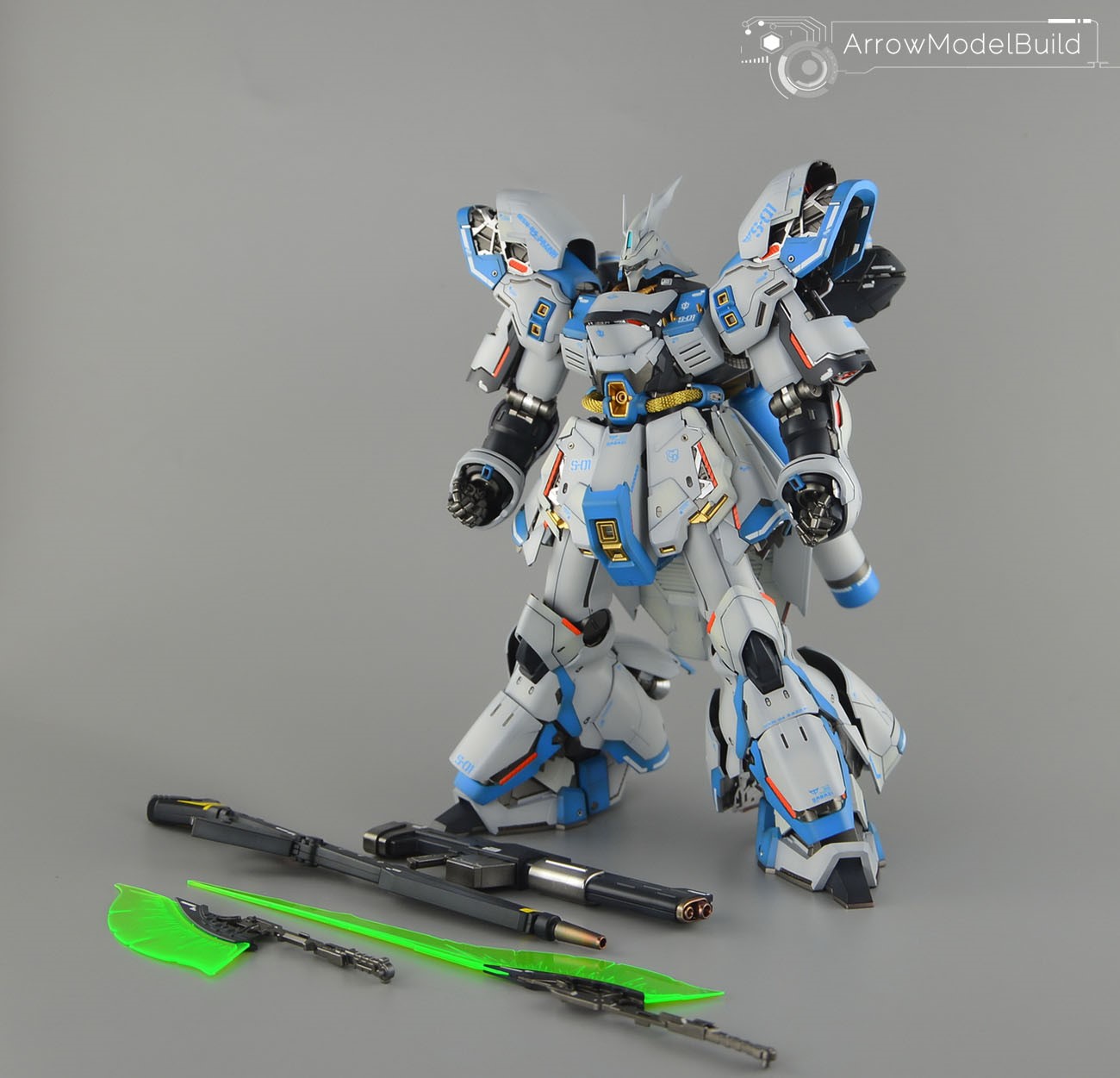 Picture of ArrowModelBuild Sazabi Ver.ka (Custom White) Built & Painted MG 1/100 Model Kit