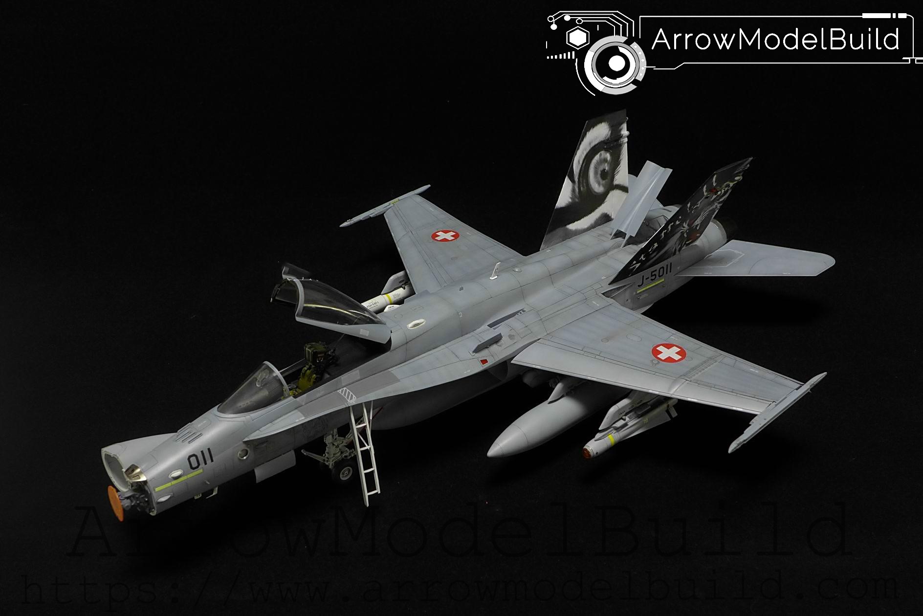 Picture of ArrowModelBuild F/A-18C Super Hornet Fighter Built & Painted 1/32 Model Kit