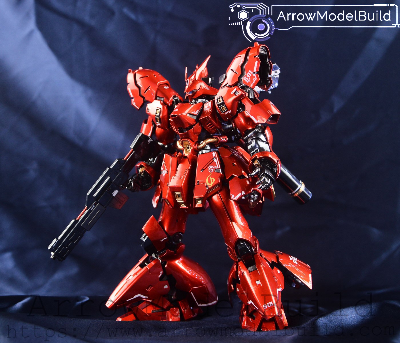 Picture of ArrowModelBuild Sazabi (Metal & Special Coding) Built & Painted RG 1/144 Model Kit