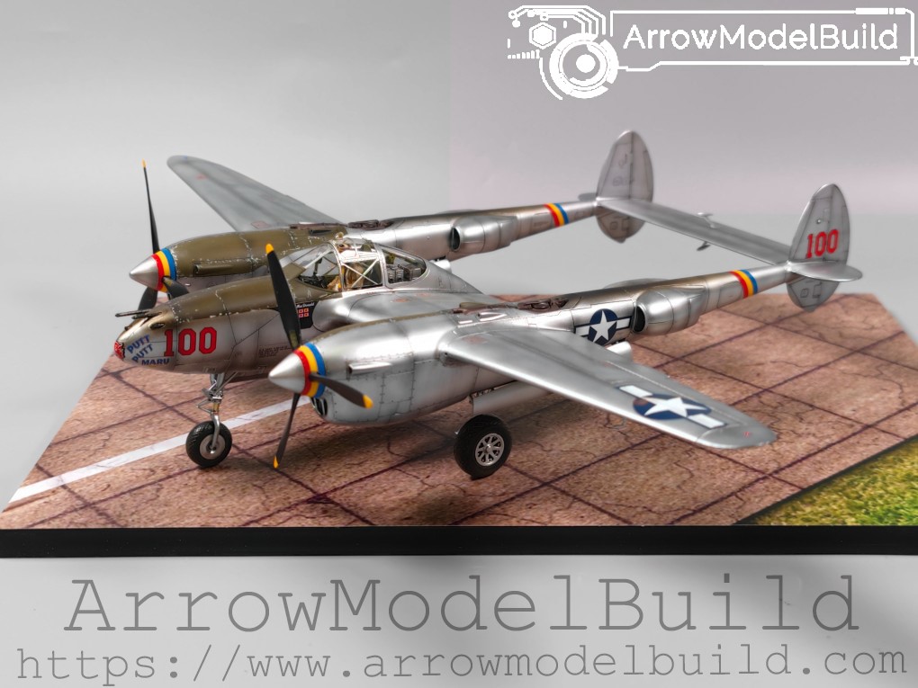 Picture of ArrowModelBuild Lockheed P-38J Lightning Built & Painted 1/48 Model Kit