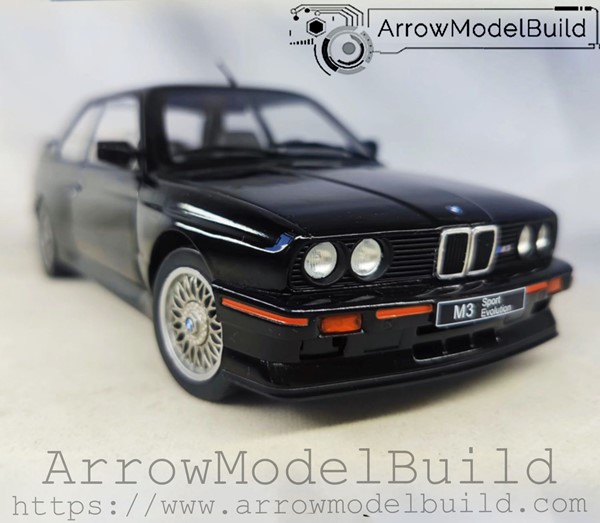 Picture of ArrowModelBuild BMW M3 E30 (Evo Black) Built & Painted 1/18 Model Kit