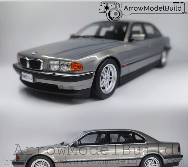 Picture of ArrowModelBuild BMW 730i (Aspen Populus Silver) Built & Painted 1/18 Model Kit