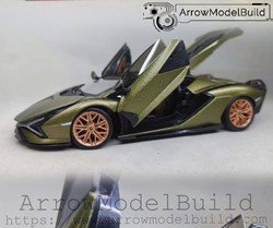 Picture of ArrowModelBuild Lamborghini Sián FKP 37 (Green) Built & Painted 1/24 Model Kit