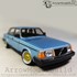 Picture of ArrowModelBuild Volvo 240GL (Viking Blue) Low Profile Modified Version Built & Painted 1/24 Model Kit, Picture 1